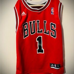 Derrick Rose Chicago Bulls adidas Jersey - Red